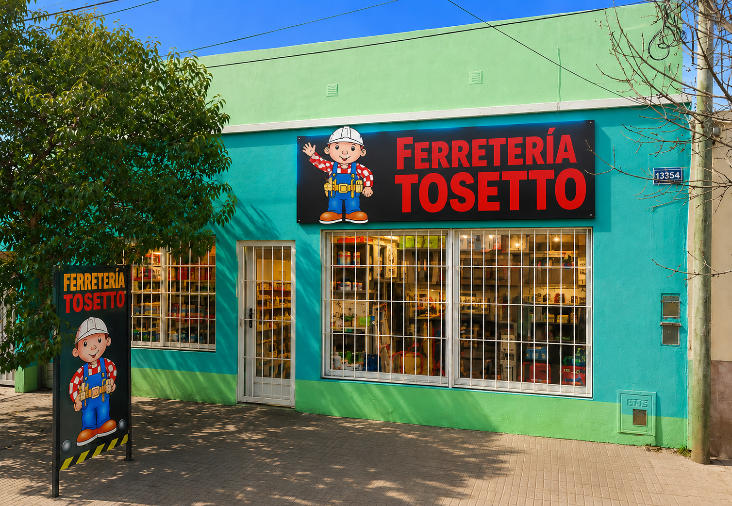 Frente de Ferretería Tosetto